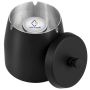 Ashtray With Lid For Cigarette Stainless Steel Smokeless Odorless Windproof