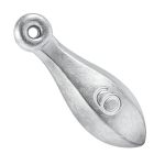 Dr.fish 5 Pack Bank Sinkers Lead Fishing Weights Freshwater Catfishing Weights River Channel Surf Fishing Saltwater 3OZ