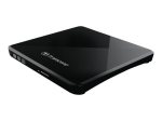 Transcend Extra Slim Portable DVD Writer - Black