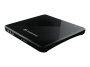 Transcend Extra Slim Portable DVD Writer - Black