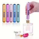 Refillable MINI Perfume Atomizer - Metal Spray Bottle For Car & Home Fragrance-free Bottle Only