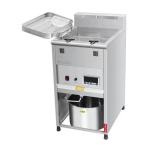 Free-stand Restaurant Chicken Gas Deep Fryer Machine 40 Litre