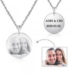 CNE104731 - Personalized Photo Necklace Stainless Steel