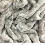Edura Gold 3KG Supersoft Mink Embossed Blankets Queen Size Assorted Designs - 1