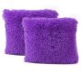 Foam Solid Cushion Pack Of 2 Purple