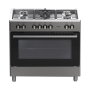 Totai Ts 90 Cm 5 Burner Full Gas Stove Stainless Steel