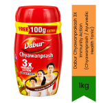 Chyawanprakash 3X Immunity Action Chyawanprash Ayurvedic Health Tonic 1KG - Daily Herbal Health Supplement Paste For Enhanced