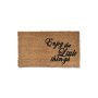 Matnifique Coir Doormat - Enjoy Little Things Design 700 X 400 X 14MM