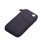 Travel Document Case Rfid Blocking Personalisable Safe Flight Black