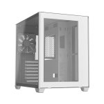 FSP CMT380W Atx Gaming Chassis Tempered Glass Side Panel - White