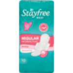 Maxi Regular Unscented Sanitary Pads With Wings 10 Pack