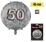 Balloon Helium Foil Ms 50 45CM F-01 Marketplace Brits Bros