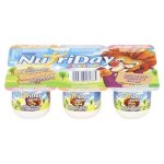 Danone Nutriday Junior Full Cream Smooth Strawberry Apricot & Granadilla Yoghurt 6 X 75G