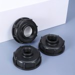 1PC S60X6 Ibc Tote Tank Fitting Hose Drain Adapter 1 2INCH 3 4INCH 1INCH Thread Ibc Tank A Dapter Tap Connector Replacement Valv