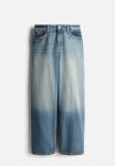Curvy Fit Baggy High Jeans - Light Denim Blue