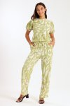Ladies 2 Piece Zen Pants & Top Set With Pockets