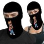 Fashion Bear Funny Balaclava Face Cover Mask Breathable Neck Warmer For Motorcycling Runs Rides
