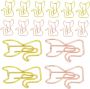 30 Pcs Unique Cat-themed Paper Clips Metal Bookmarks Office Desk