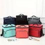 1PC Large Capacity Insulated Bag Lunch Bag Portable Bag For Outdoor Picnic