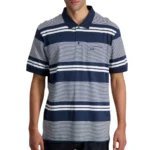 Jeep Mens Multi Stripe Golfers - M
