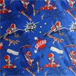 100% Cotton Spiderman Gocha Novelty Fabric 235CM