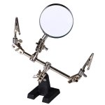 Helping Hand With Magnifing Glass