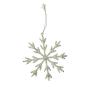 Christmas Decoration Beaded Snowflake Hanging 15X15CM