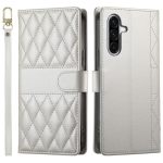 Generic Case Compatible With Samsung Galaxy A05 Color : White Leather Flip Cover Wallet Case
