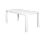 Verona Rectangle Table White 6 Seater