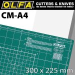 Olfa Cutting Mat 225 X 300MM A4 Craft Multi-purpose Livestainable