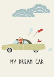 My Dream Car Canvas Print - 600MM X 600MM