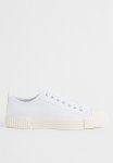 Cotton Canvas Trainers - White