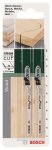 Bosch - 301 Cd Jigsaw Blade Clean For Wood - Set Of 2