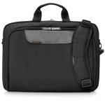 Everki Advance Briefcase Fits Up To 18.4 Inch Laptops Trolley Handle Pass-through Ergonomic Two-way Shoulder Strap