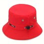 1PC Bucket Hat For Men In Summer Large Brim Sun Hat For Fishing Outdoor Hiking Men's Cycling And Travel - Essential Outdoor Hat