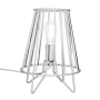 Rocket Ship Table Lamp - Sandpaper White