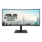Asus VA34VCPSR 34-INCH 3440 X 1440P Wqhd 21:9 100HZ 4MS LED Va Docking Curved Monitor 90LM08JJ-B02170