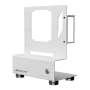 MINI2 Open-air MINI Itx Sff PC Case Stainless Steel Small Form Factor Chassis Sfx Psu Support White