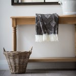 Makoti - Fleur Cocoa natural - 130 X 128 Cm