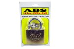 Padlock Brass 63MM 1 On Abs Card