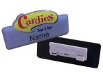 Custom Name Badge - Pin Clip