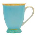 Maxwell & Williams Kasbah Turquoise 300ML Footed Mug