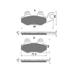 Brake Pads FA165 Disc