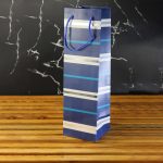Gift 11X11X38CM Horizontal Lines Design