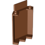 Parts Panel 3 X 3 X 6 Corner Wall Without Bottom Indentations 87421