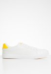 Casual Sneaker - White & Mustard