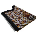 Cotton Throw Brown And Yellow 137 X 210CM