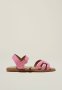 Cotton On Georgie Cross Over Sandal - Pink Gerbera