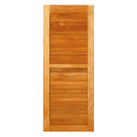 Swartland Door-horizontal Slatted Ply Back
