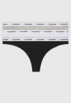 Calvin Klein Plus Thong 3PK Logo - Multi
